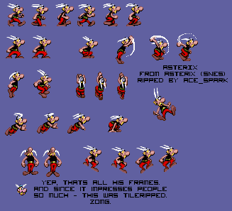 Asterix for SNES.